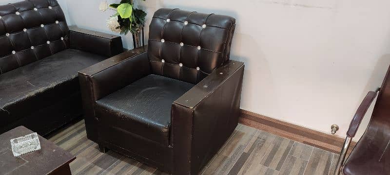 5 seater leather sofa set 4