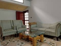 7 seater sofa set along center table for sale