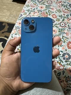 iPhone 13 128 gb blue 10 by 10