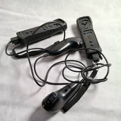 Wii Nunchuck Remote Controller with Motion Plus Compatible with Wii