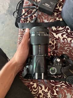 Nikon D3000 with 35-105mm Lens