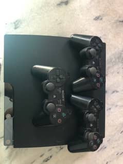 PS3 with 3 controllers