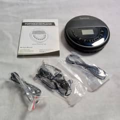 CD Player Portable with Speaker & Headphones & 1400mAh Rechargeable 0
