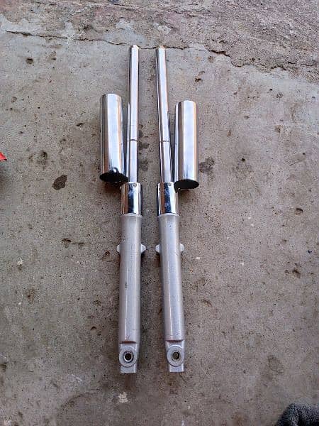 Genuine Honda 70 Front Shocks with Cup 1