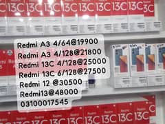 Redmi A3 / Redmi 13C /Redmi 12/Redmi 13 /Redmi Note13 /Redmi Note13pro