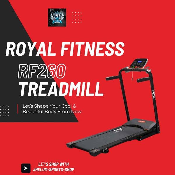 Treadmill Royal Fitness 3