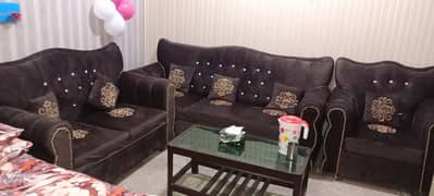 new sofa 6 seter urgent sell 03032382582