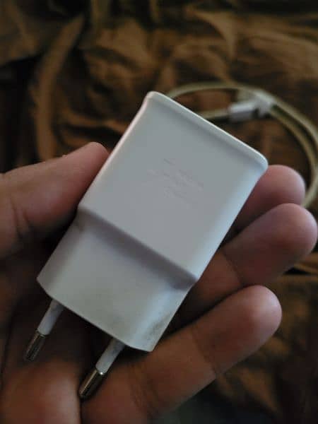 Sumsung Original Fast Charger Adapter also with C Type Cable 3
