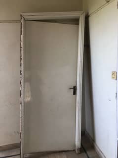 door with frame 6.5 feet height and 32.5 inch width