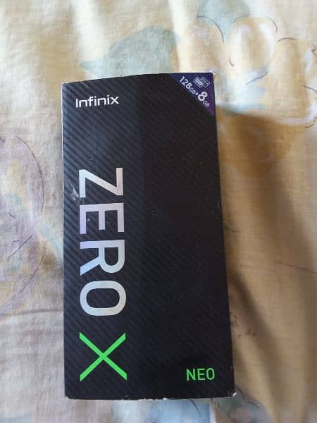 infinx zero x new 8+3 ram h memory 128 gb 10 by 9 condition h 6