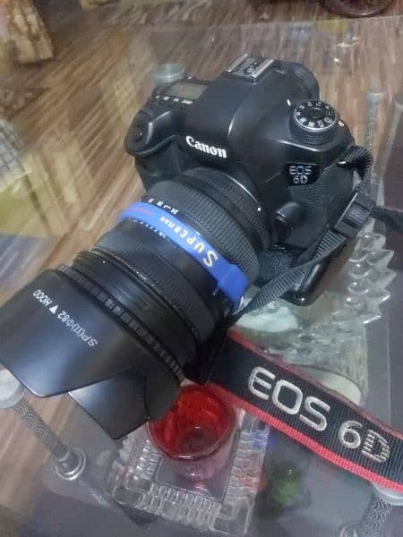 Camera Canon 6D & lens 24+70 0