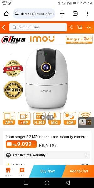 IMOU ranger 2mp and 4mp available call 03139717277 3