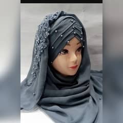 Ready To Wear hijab with stones