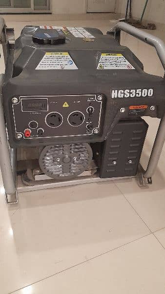 brand new Hyundai 3.5kva generator 2