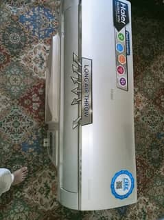 Haier DC inverter 1 5 ton contact me WhatsApp number 03358071474