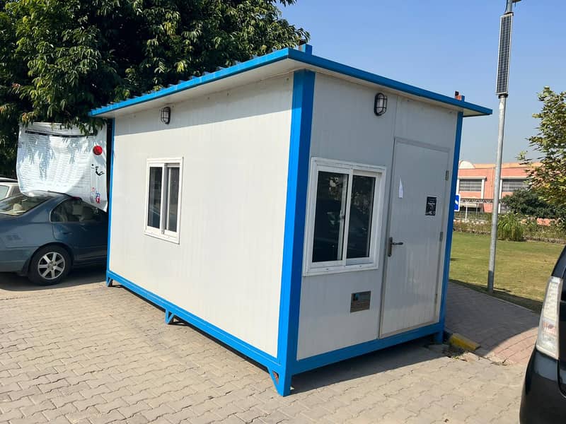 site office container office prefab cabin guard room dry container 0