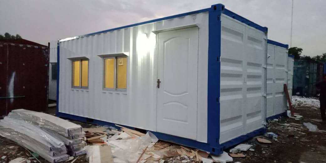 site office container office prefab cabin guard room dry container 4