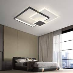 False ceiling/rope lights/electrical work/wire/lights/glass paper/rock