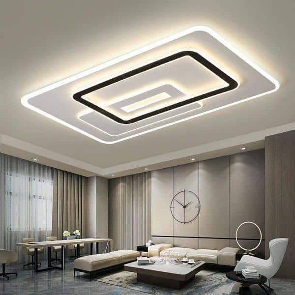 False ceiling/rope lights/electrical work/wire/lights/glass paper/rock 9