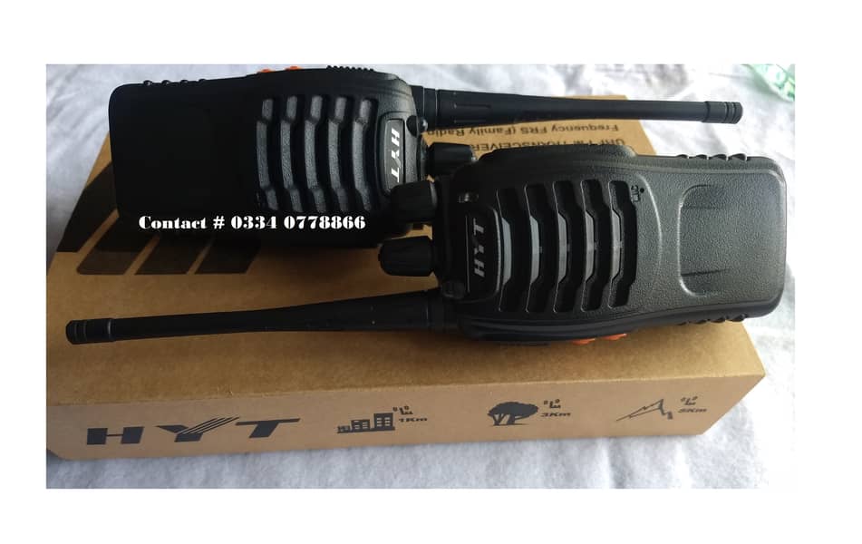 HYT Walkie talkie TC-555 Hytera UHF Civilian New Woki toki HYT Wireles 2