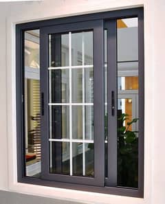 Aluminium Windows/door & Glass Work Shower Cubical/Glass Office Cabin/