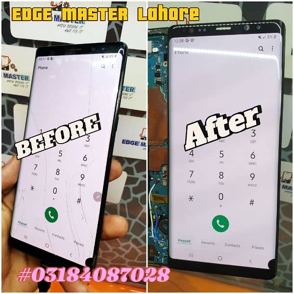 Crack Glass change SamsungS10+S8+S20ultraS23Note10plusNote20UltraNote8 0