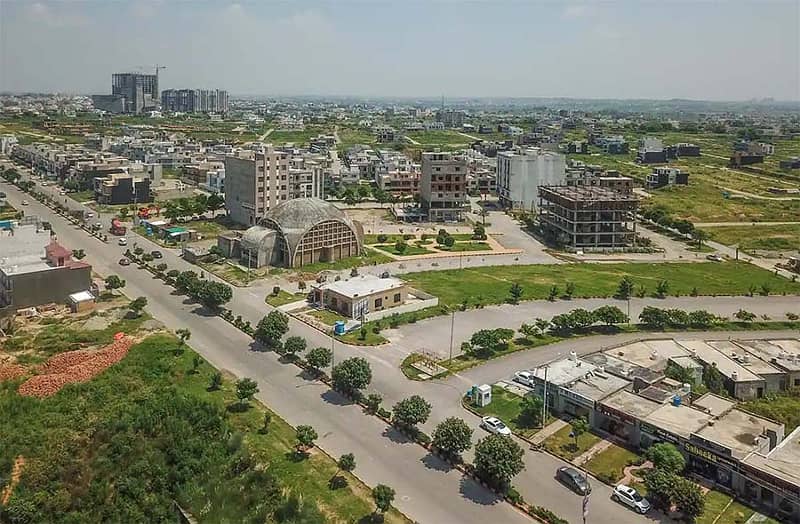 Beautiful corner plot for sale in heart of MPCHS block C-1 B-17 Islamabad 1