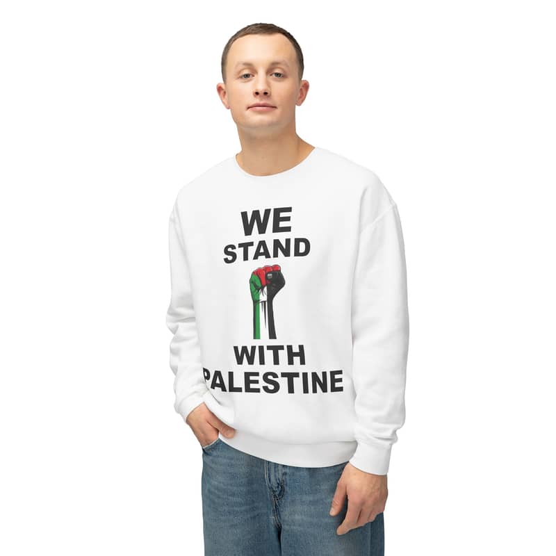 Stand With A Palestine | Full Sleeve T Shirt | T Shirt Solidarity 2024 3