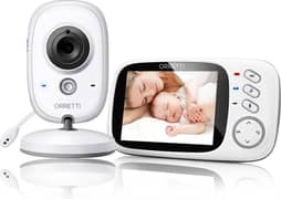 Orretti V8 Baby Monitor with Camera and Extra Battery - Night Vision