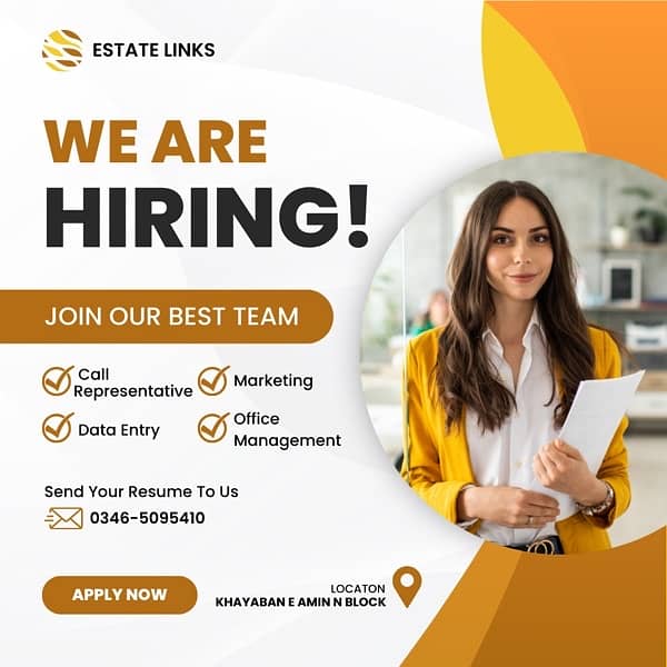 Part time Job, Hiring in real Estate Office 0
