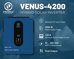 Primax Venus 4200 4KW Solar Hybrid Inverter 0