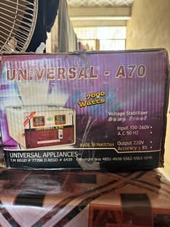Universal A 70 7000 Watts