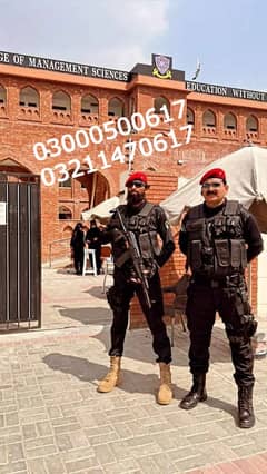 We Provide All Kinds of Security Guards services
