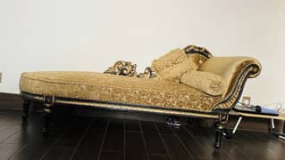 Chinioti Sofa Seti in Gold color