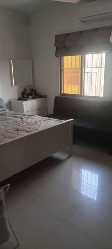 3Bed Rooms Drawing Lounge Flat For Sale 3rd Floor Tiles Flooring 1200 square feet Block k North Nazimabad 4