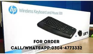 HP 300 Wireless Keyboard & Mouse