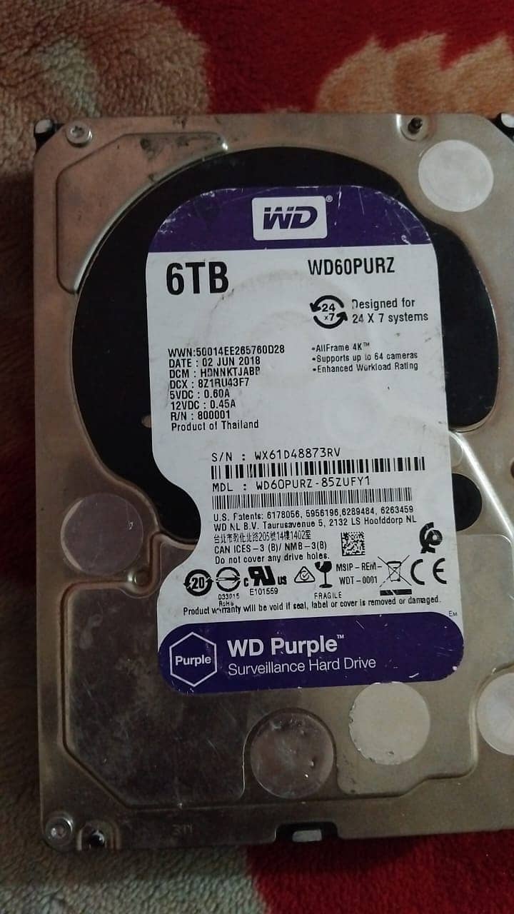 6TB harddisk 0