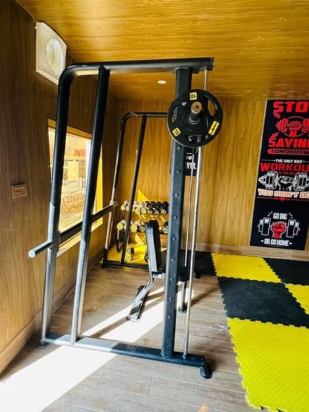 Four station/crossover/leg press/smith/Functional trainer 4