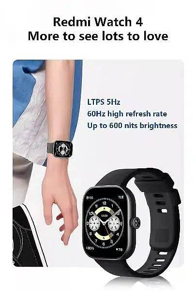 Redmi Watch 4 | Xiaomi Global|Smart Watch|Men's Watch 6