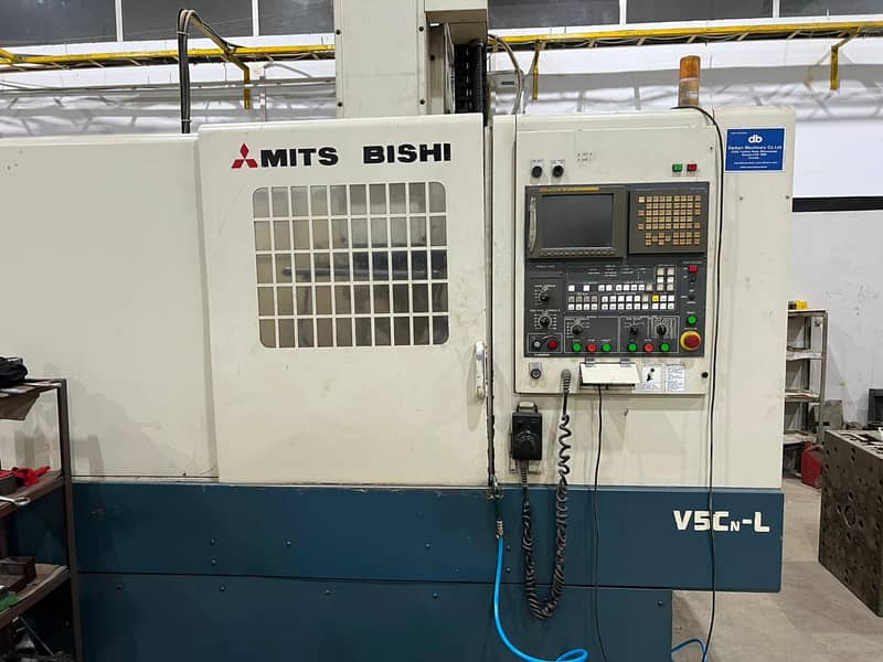 MITSUBISHI FANUC CNC MACHINING CENTER 2000 0