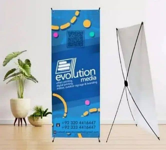 X-Stand/Smart Standee/Panda Stand/Flex Banner Stand/Roll up Stand 1