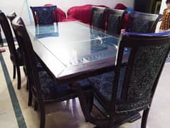 Dining Table with Sofa Set with very good condition & economical