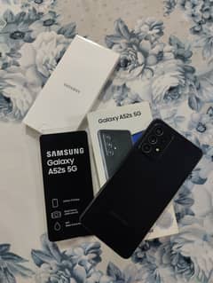Samsung Galaxy a52s 5g with box pta approved