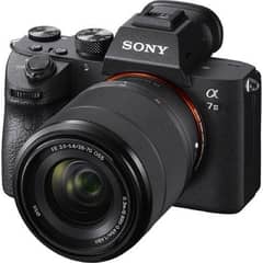 Sony Alpha a7iii ( mirrorless camera)