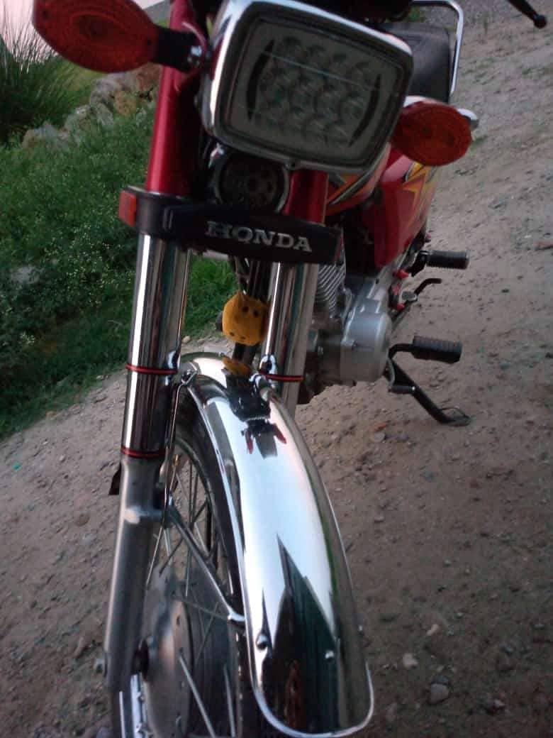 Honda 125 Bike for sale Islamabad number 5