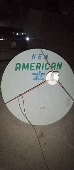 American satellite dish 500 plus channel