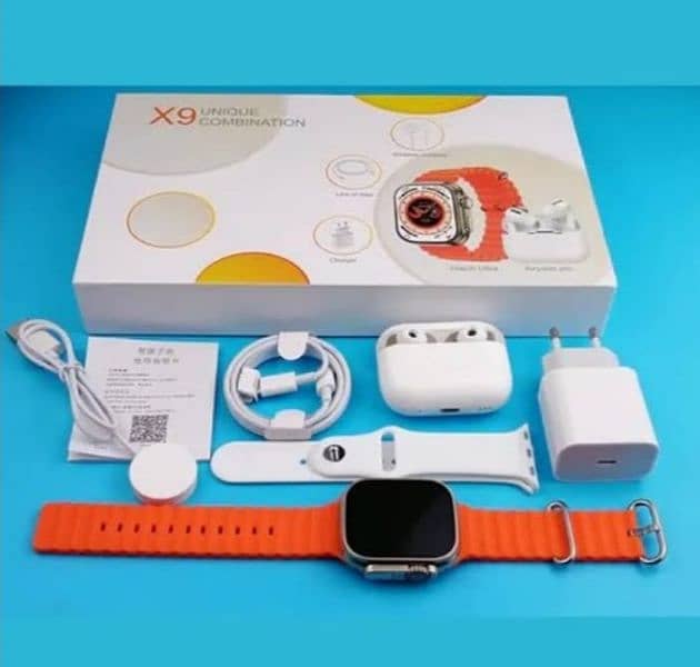 X9_ BIG+Airbuds+charger+2straps+cable 0