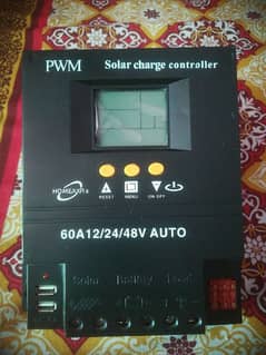 pwm solar charger 12/24/48 v auto