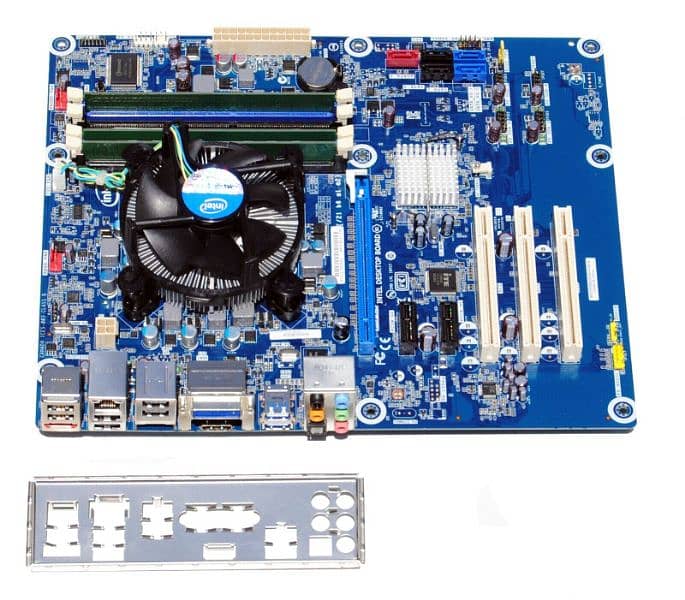 Intel DH67CL LGA 1155/H2 Motherboard, i5  CPU, Heatsink, Fan 2