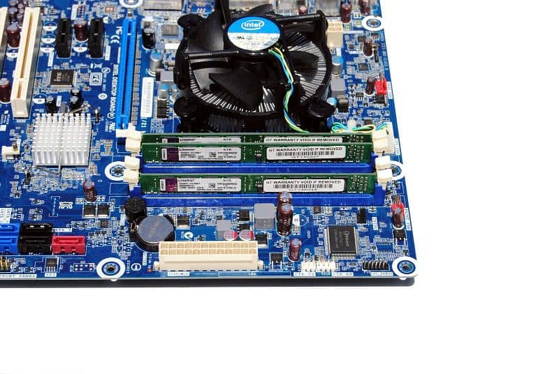 Intel DH67CL LGA 1155/H2 Motherboard, i5  CPU, Heatsink, Fan 4
